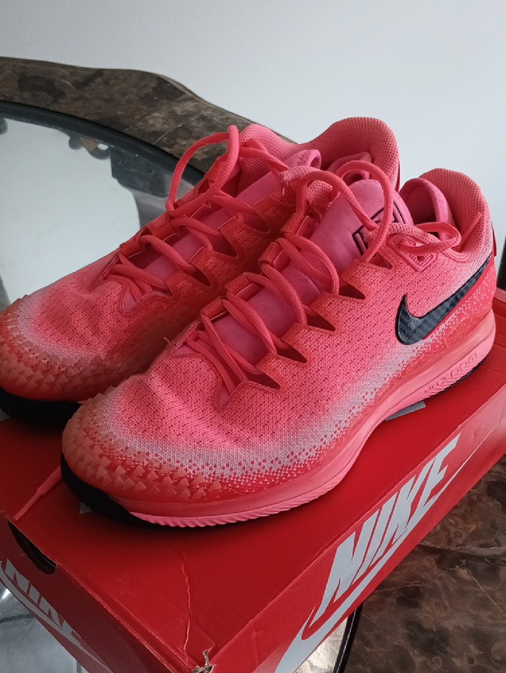Nike Women's Hot Pink & Black Running Shoes - Lightweight Trainer